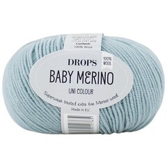 Пряжа Drops Baby Merino 43, 50 г, 175 м. цена и информация | Принадлежности для вязания | 220.lv