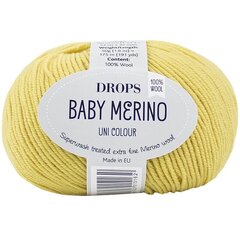 Пряжа Drops Baby Merino 45, 50 г, 175 м. цена и информация | Принадлежности для вязания | 220.lv
