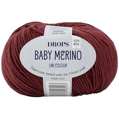 Пряжа Drops Baby Merino 51, 50 г, 175 м. цена и информация | Принадлежности для вязания | 220.lv