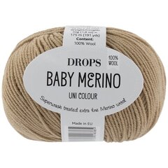 Пряжа Drops Baby Merino 55, 50 г, 175 м. цена и информация | Принадлежности для вязания | 220.lv