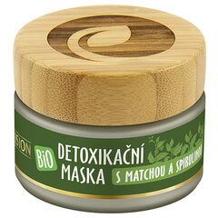 Bio Detox maska ​​ar matcha un spirulīnu 40 ml cena un informācija | Sejas maskas, acu maskas | 220.lv