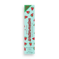 Румяна I Heart Revolution Watermelon Dewy Blusher цена и информация | Бронзеры (бронзаторы), румяна | 220.lv