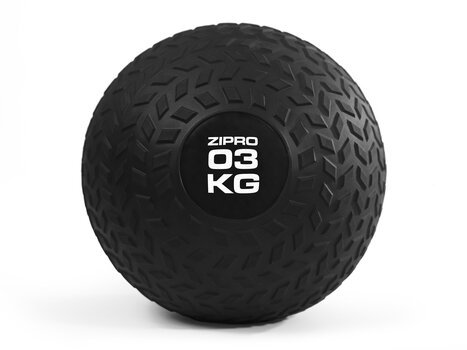 Мяч для силовых тренировок Zipro 3 кг, черный цвет цена и информация | Гири | 220.lv