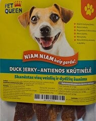 Kārums visu šķirņu un izmēru suņiem DUCK JERKY 80g- Pīles krūtiņa NIAM NIAM. cena un informācija | Gardumi suņiem | 220.lv