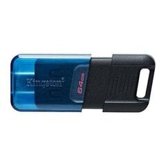 USB накопитель Kingston 64ГБ USB-C 3.2 Gen 1 DataTraveler 80 цена и информация | USB накопители | 220.lv