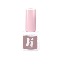 Гибридный лак для ногтей Hi Hybrid Brown Nude 409, 5 мл цена и информация | Лаки для ногтей, укрепители | 220.lv