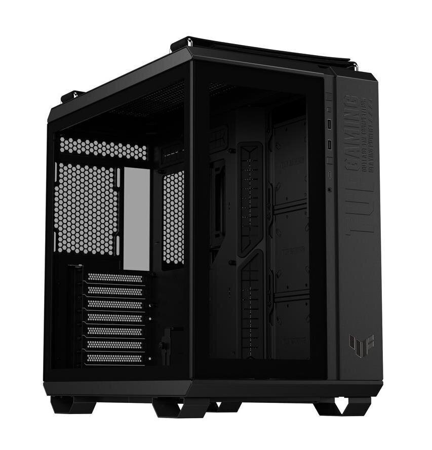 Case|ASUS|TUF Gaming GT502|MidiTower|ATX|MicroATX|MiniITX|GT502TUFGAMING cena un informācija | Datoru korpusi | 220.lv