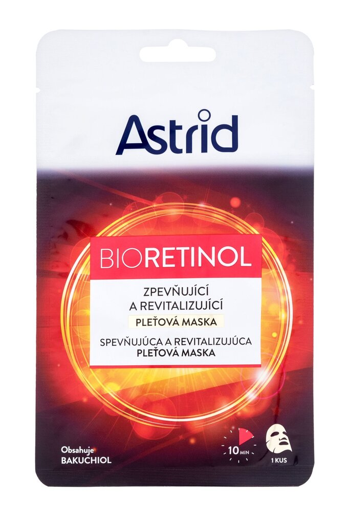 Nostiprinoša un revitalizējoša Bioretinol sejas maska ​​20 ml cena un informācija | Sejas maskas, acu maskas | 220.lv