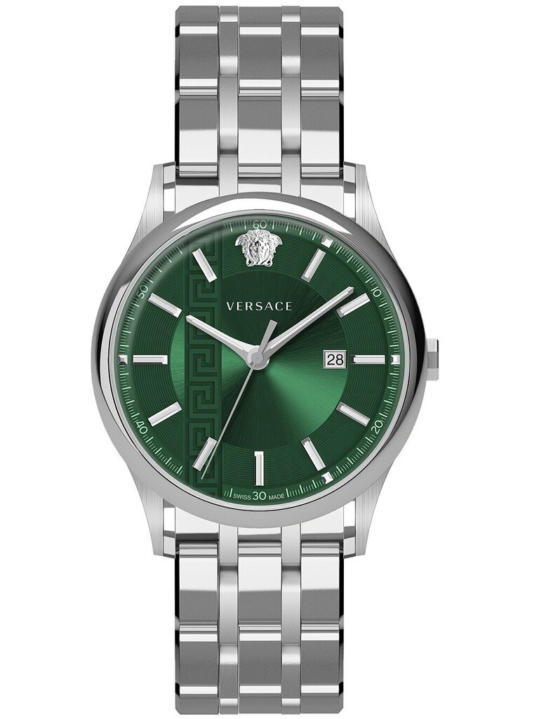 Versace VE4A00620 Aiakos vīriešu pulkstenis 44 mm cena un informācija | Vīriešu pulksteņi | 220.lv