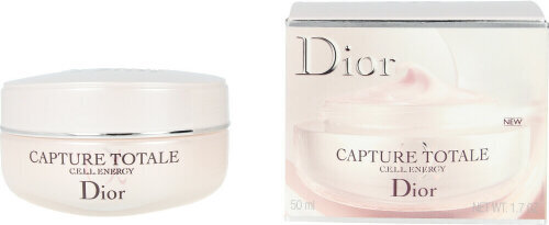 Sejas krēms Dior Capture Totale Cell Energy Creme, 50 ml cena un informācija | Sejas krēmi | 220.lv