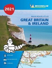 Great Britain & Ireland 2021 - Mains Roads Atlas (A4-Paperback): Tourist & Motoring Atlas A4 Paperback цена и информация | Энциклопедии, справочники | 220.lv