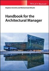Handbook for the Architectural Manager cena un informācija | Grāmatas par arhitektūru | 220.lv