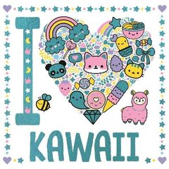 I Heart Kawaii цена и информация | Книги для самых маленьких | 220.lv