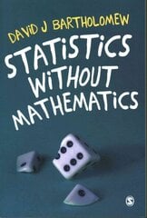Statistics without Mathematics цена и информация | Энциклопедии, справочники | 220.lv