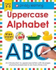 Uppercase Alphabet: Wipe Clean Workbooks cena un informācija | Grāmatas mazuļiem | 220.lv