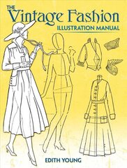 Vintage Fashion Illustration Manual cena un informācija | Mākslas grāmatas | 220.lv