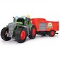 Traktors ar piekabi Dickie Farm 3734001, 28 cm cena un informācija | Rotaļlietas zēniem | 220.lv