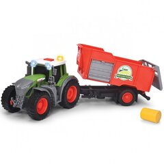 Трактор с прицепом для тюков сена DICKIE Farm Fendt, 26 см цена и информация | Dickie toys Товары для детей и младенцев | 220.lv