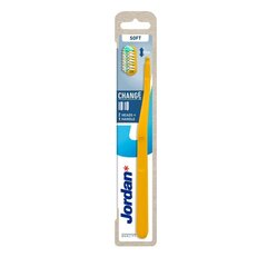 Зубная щетка со сменной насадкой Jordan Change 2 насадки + 1 ручка Soft цена и информация | Зубные щетки, пасты | 220.lv