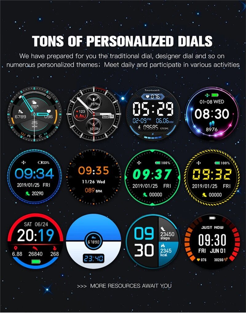 BlueQ F22 Black cena un informācija | Viedpulksteņi (smartwatch) | 220.lv