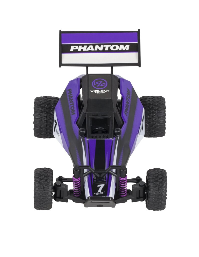 Quer Radiovadāmā mašīna Phantom 1:32 / 2.4 GHz / 2WD / Violets cena un informācija | Rotaļlietas zēniem | 220.lv