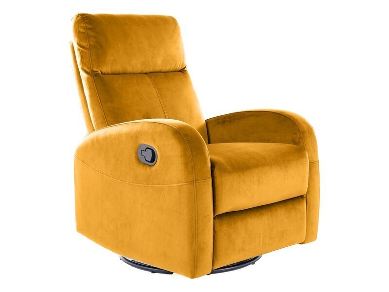 Krēsls Signal Meble Olimp, dzeltens цена и информация | Atpūtas krēsli | 220.lv