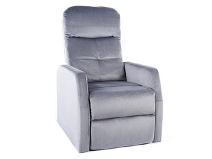 Krēsls Signal Meble Ares, pelēks цена и информация | Кресла в гостиную | 220.lv