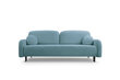 Dīvāns Laski Meble Cloud, zils cena un informācija | Dīvāni | 220.lv