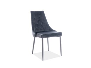 Комплект из 4 стульев Signal Meble Trix B, черный цена и информация | Стулья для кухни и столовой | 220.lv
