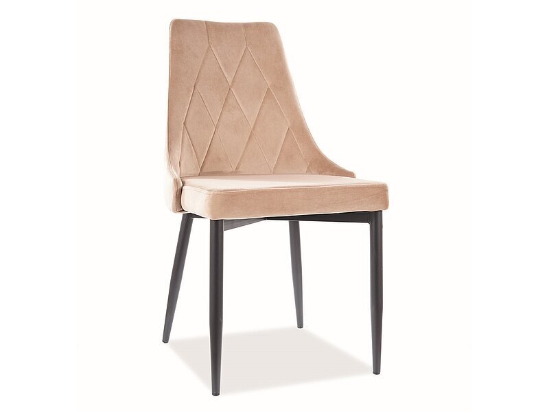 4-u krēslu komplekts Signal Meble Trix B, smilškrāsas cena un informācija | Virtuves un ēdamistabas krēsli | 220.lv