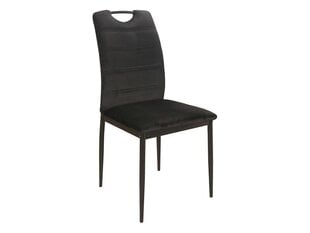 Комплект из 4-х стульев Signal Meble Rip, черный цена и информация | Стулья для кухни и столовой | 220.lv