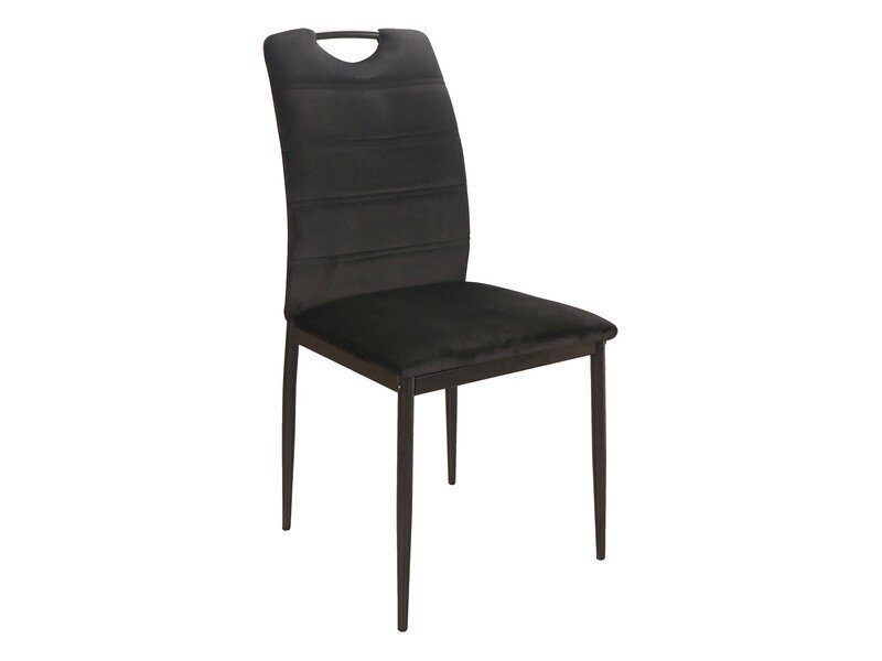 4-u krēslu komplekts Signal Meble Rip, melns цена и информация | Virtuves un ēdamistabas krēsli | 220.lv