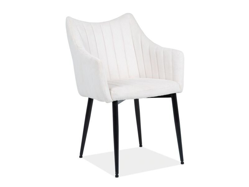 2-vu krēslu komplekts Signal Meble Monte, balts cena un informācija | Virtuves un ēdamistabas krēsli | 220.lv