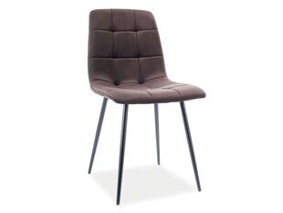 Комплект из 4-х стульев Signal Meble Mila, коричневый цена и информация | Стулья для кухни и столовой | 220.lv