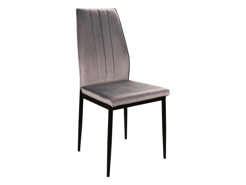 4-u krēslu komplekts Signal Meble Atom, pelēks cena un informācija | Virtuves un ēdamistabas krēsli | 220.lv