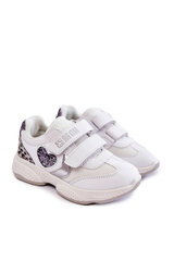 Bērnu sporta apavi Big Star KK374022 Balti 22151-18 cena un informācija | Sporta apavi bērniem | 220.lv