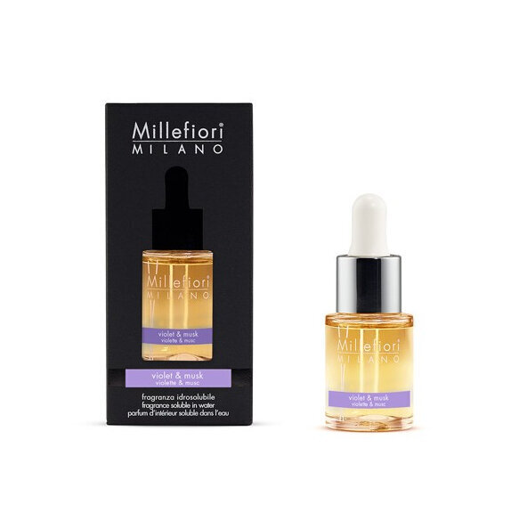 Mājas smaržu uzpilde Millefiori Violet & Musk, 15 ml цена и информация | Mājas aromāti | 220.lv