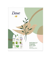 Komplekts Dove Awakening: dušas želeja, 250 ml + ķermeņa losjons, 225 ml + izsmidzināms dezodorants, 150 ml cena un informācija | Dušas želejas, eļļas | 220.lv