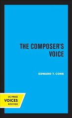 Composer's Voice цена и информация | Биографии, автобиогафии, мемуары | 220.lv