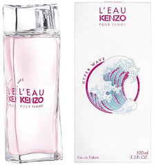 Туалетная вода Kenzo Hyper Wave Femme EDT для женщин, 100 мл цена и информация | Женские духи | 220.lv