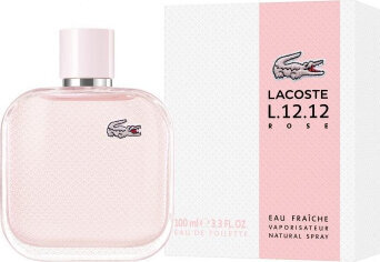 Tualetes ūdens Lacoste L.12.12 Eau Fraiche EDT sievietēm, 100 ml цена и информация | Sieviešu smaržas | 220.lv