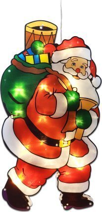 Ziemassvētku apgaismojums Rebel - Santa Klauss cena un informācija | Ziemassvētku dekorācijas | 220.lv
