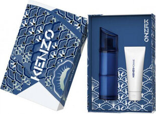 Komplekts Kenzo Set Kenzo Pour Homme Intense vīriešiem: tualetes ūdens EDT, 110 ml + dušas želeja, 75 ml cena un informācija | Vīriešu smaržas | 220.lv