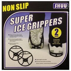 Нескользящие шипы для обуви Shuu Super Ice Grippers цена и информация | Ледоходы, накладки на обувь | 220.lv