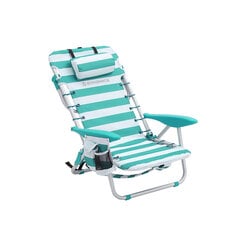 Пляжный стул со съемным подголовником цена и информация | Туристическая мебель | 220.lv