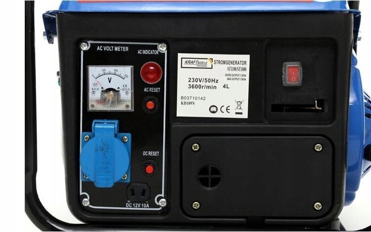 Benzīna elektroģenerators 2HP - 1,5kW - 1500W цена и информация | Elektrības ģeneratori | 220.lv