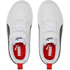 Кроссовки Puma Rickie Ac Ps Jr 385836 09, белые цена и информация | Детская спортивная обувь | 220.lv