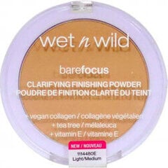 Kompaktpūderis Wet n Wild Bare Focus Clarifying Powder Light Medium, 6 g cena un informācija | Grima bāzes, tonālie krēmi, pūderi | 220.lv