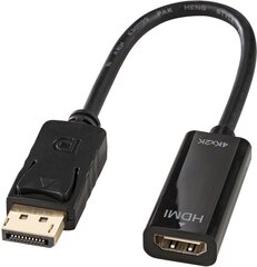 Адаптер Lindy DisplayPort HDMI 41718 цена и информация | Адаптеры и USB разветвители | 220.lv