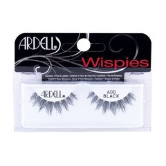 Ardell Wispies 600 Black - Mākslīgās skropstas 1.0ks Black цена и информация | Накладные ресницы, керлеры | 220.lv